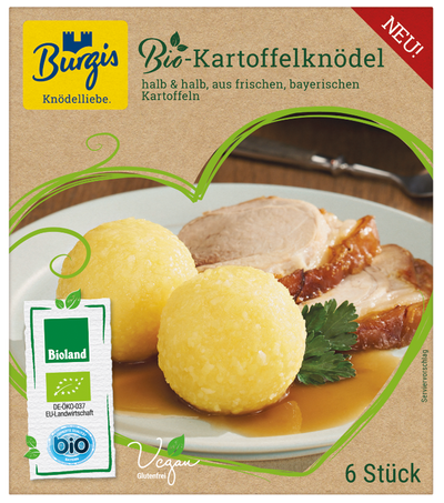 Produktfoto zu Mini Kartoffelknödel 400g TK