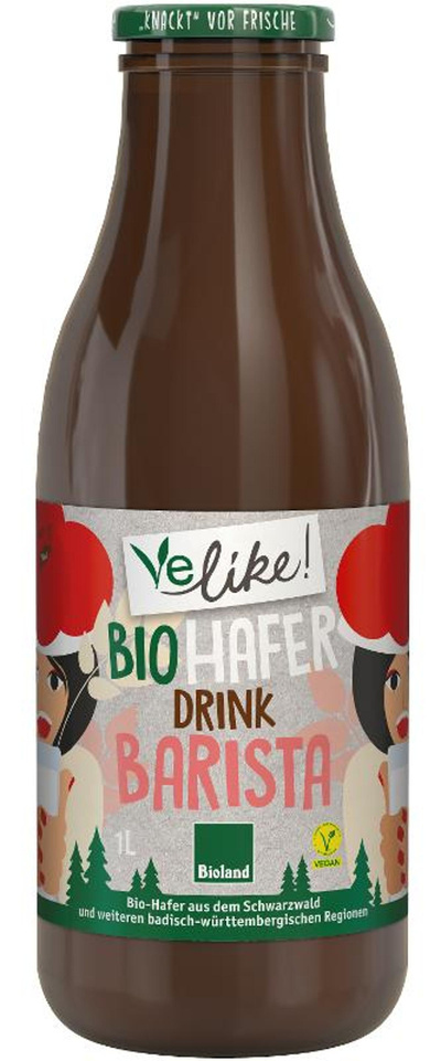 Produktfoto zu Frischer Barista Haferdrink 6x1l