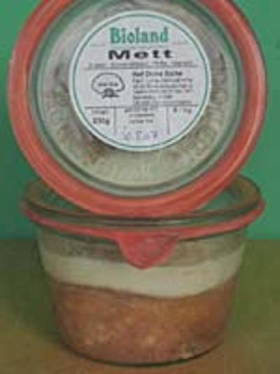 Produktfoto zu Mett im Glas