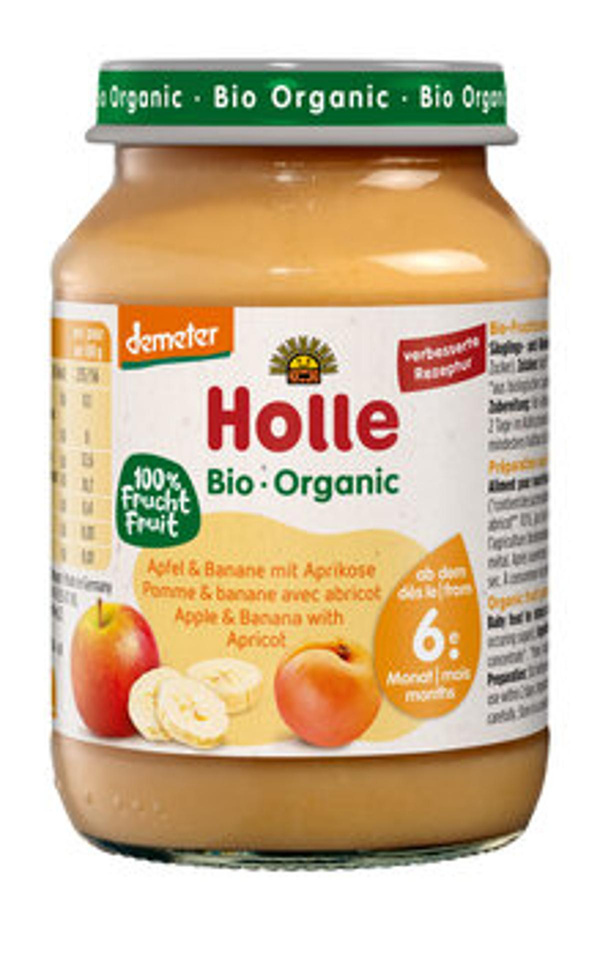 Produktfoto zu VPE 6x190g Apfel Banane Aprikose
