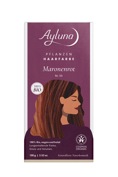 Produktfoto zu Haarfarbe Maronenrot