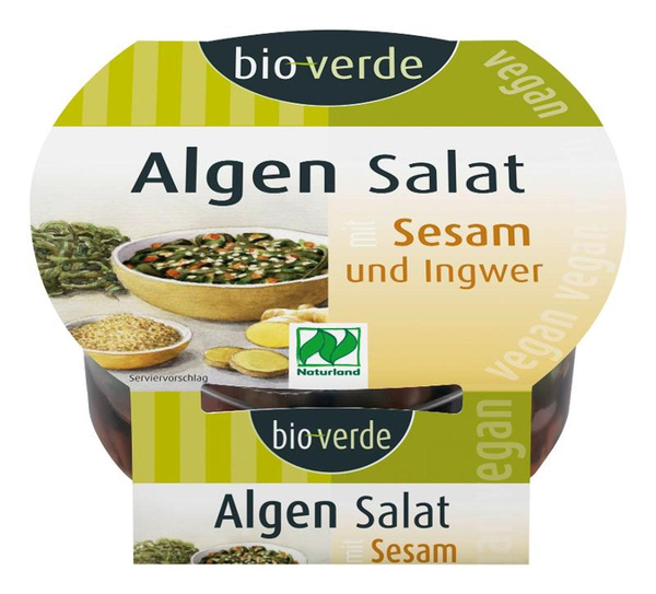 Produktfoto zu Algen-Salat mit Sesam & Ingwer 100g