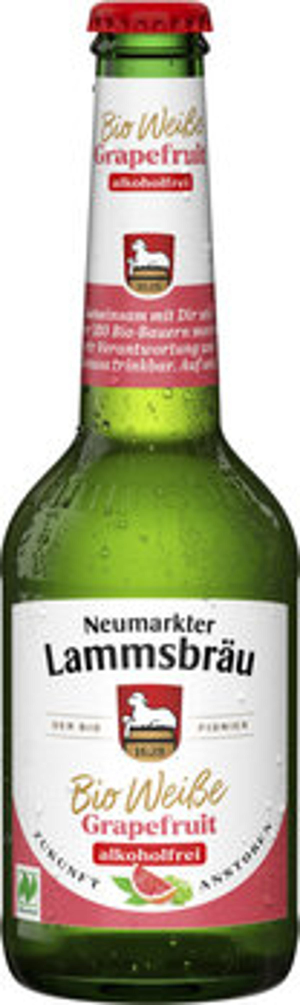 Produktfoto zu Lammsbräu Weiße Grapefruit alkoholfrei