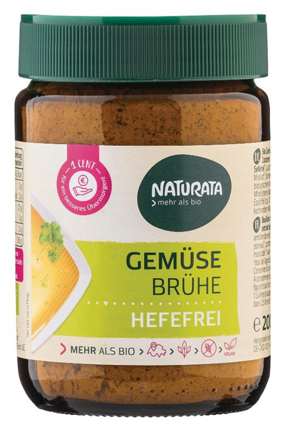 Produktfoto zu Gemüsebrühe hefefrei 200g Glas