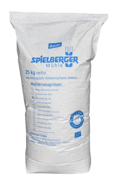 Produktfoto zu Dinkelmehl 1050, 25kg