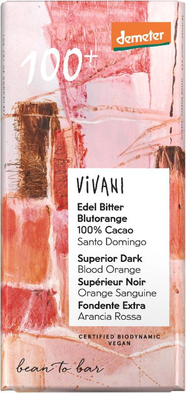 Produktfoto zu Edel Bitter Blutorange 90g