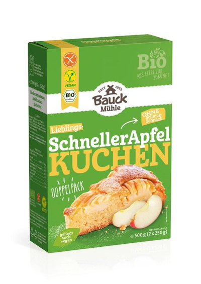 Produktfoto zu Der schnelle Apfelkuchen gf 500g