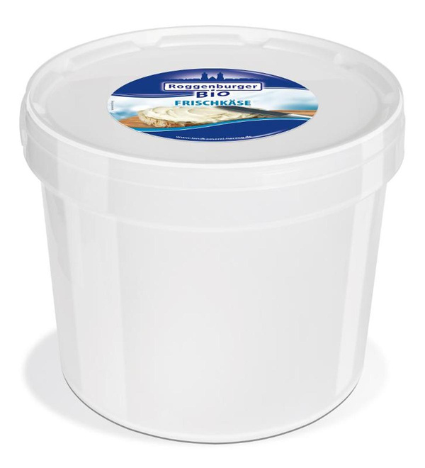 Produktfoto zu 5kg Eimer Roggenburger Frischkäse