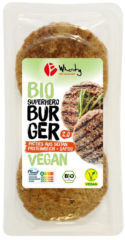 Produktfoto zu Wheaty Superhero Burger 2.0