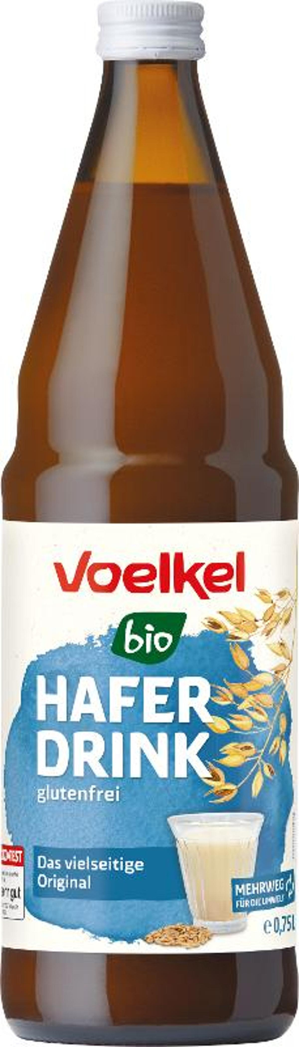 Produktfoto zu Haferdrink in einer Flasche 0,75l