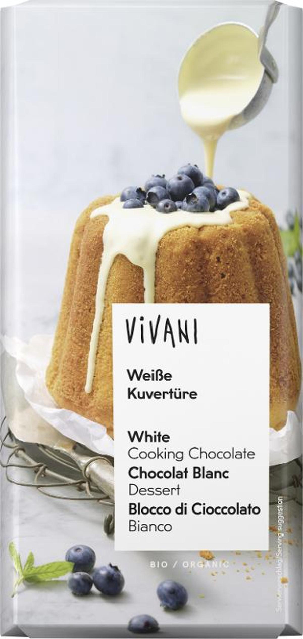 Produktfoto zu Weiße Kuvertüre 150g