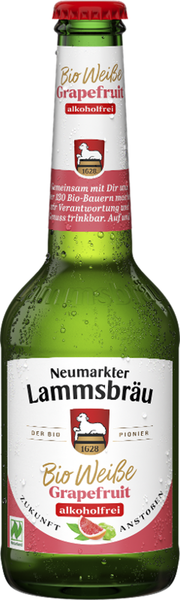 Produktfoto zu Lammsbräu Weiße Grapefruit allkoholfrei