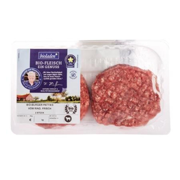 Produktfoto zu b*Burger Patties vom Rind 0,22