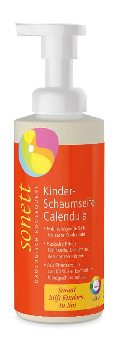 Produktfoto zu Kinder-Schaumseife Calendula 200ml
