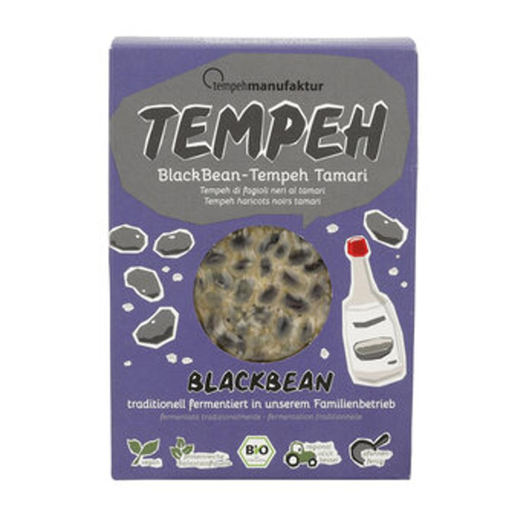 Produktfoto zu Tempeh Black Bean Tamari 200g
