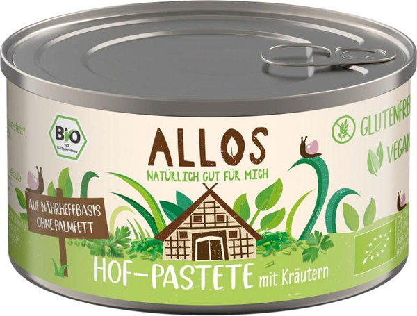 Produktfoto zu Hof Pastete mit Kräutern, 125g