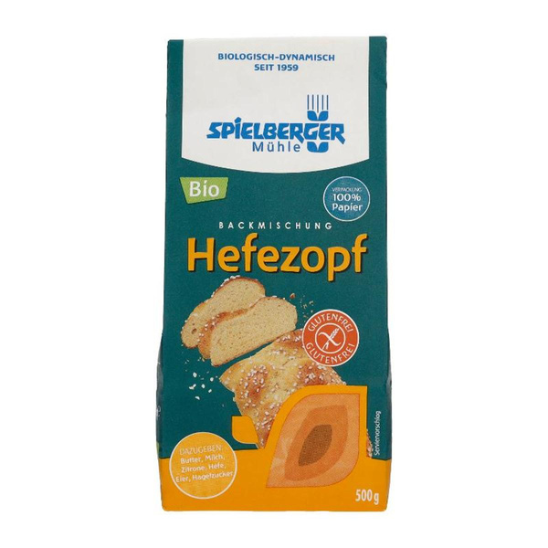Produktfoto zu Hefezopf gf Backmischung 500g