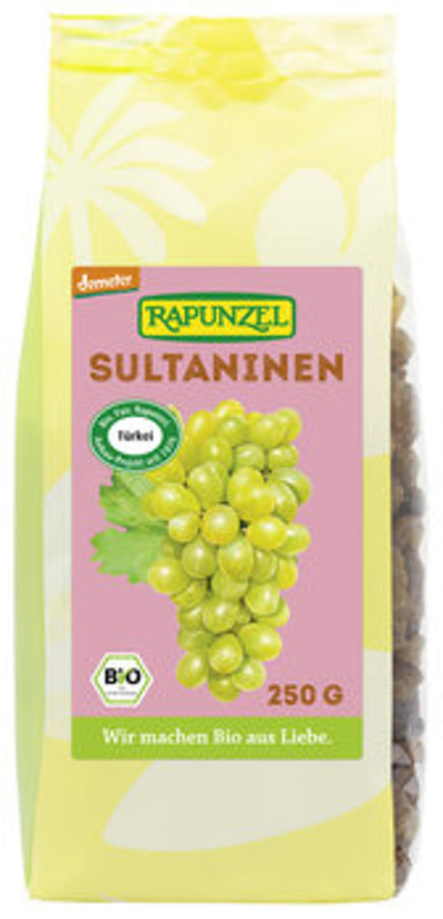 Produktfoto zu Sultaninen 250 g Rapunzel