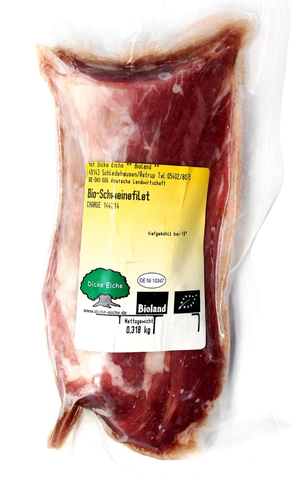Produktfoto zu Filet vom Schwein TK