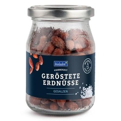 Produktfoto zu b*geröstete Erdnüsse gesalzen 140g