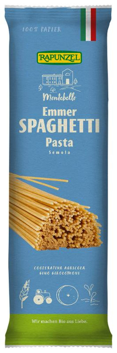 Produktfoto zu Ur Korn Emmer-Spaghetti Semola 500g