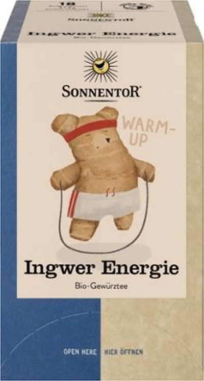 Produktfoto zu Ingwer Energietee TB