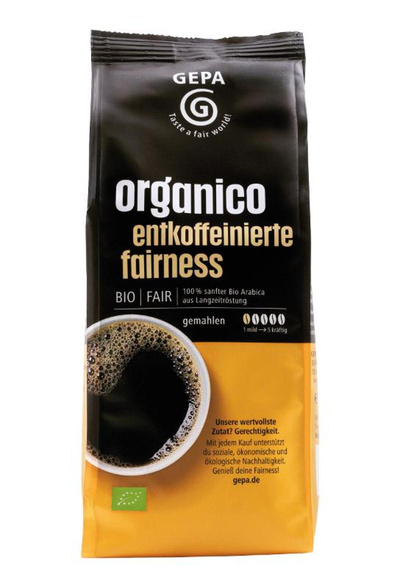 Produktfoto zu Kaffee Organico entkoffeiniert 250g