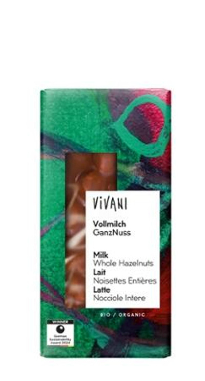 Produktfoto zu Vollmilch GanzNuss Schokolade