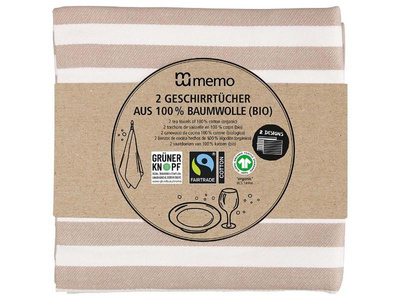 Produktfoto zu Geschirrtücher aus Bio Baumwolle