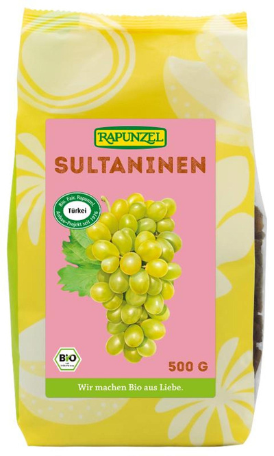Produktfoto zu Sultaninen 500 g Rapunzel