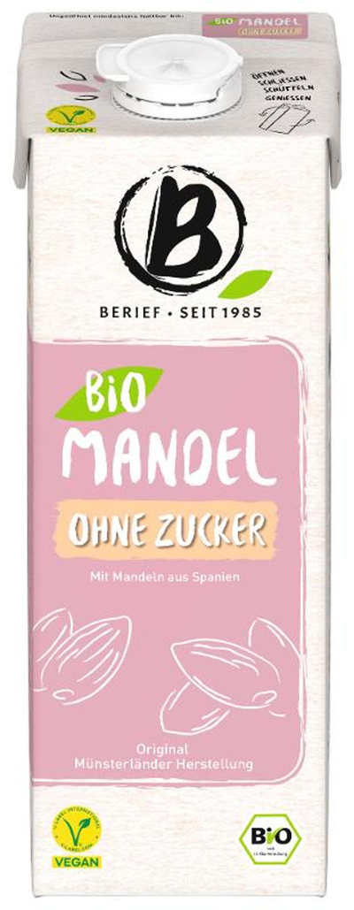Produktfoto zu Mandel Drink ohne Zucker
