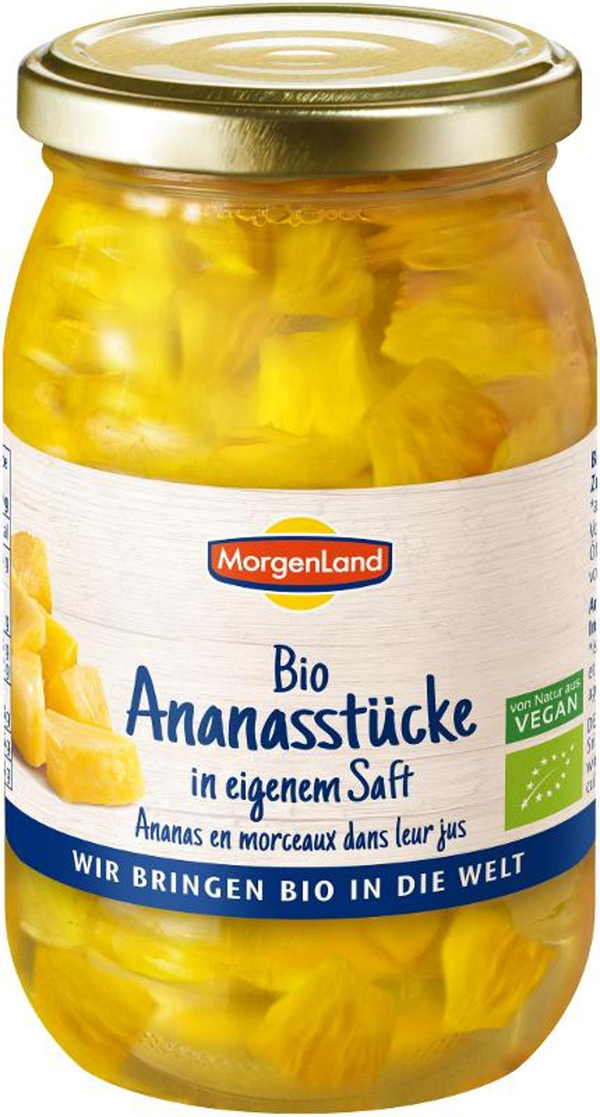 Produktfoto zu VPE 6x350g Ananas Stücke