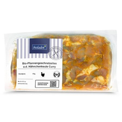 Produktfoto zu b*Pfannengeschnetzeltes Curry 300g