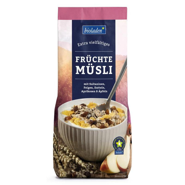 Produktfoto zu b*Früchte Müsli 750g