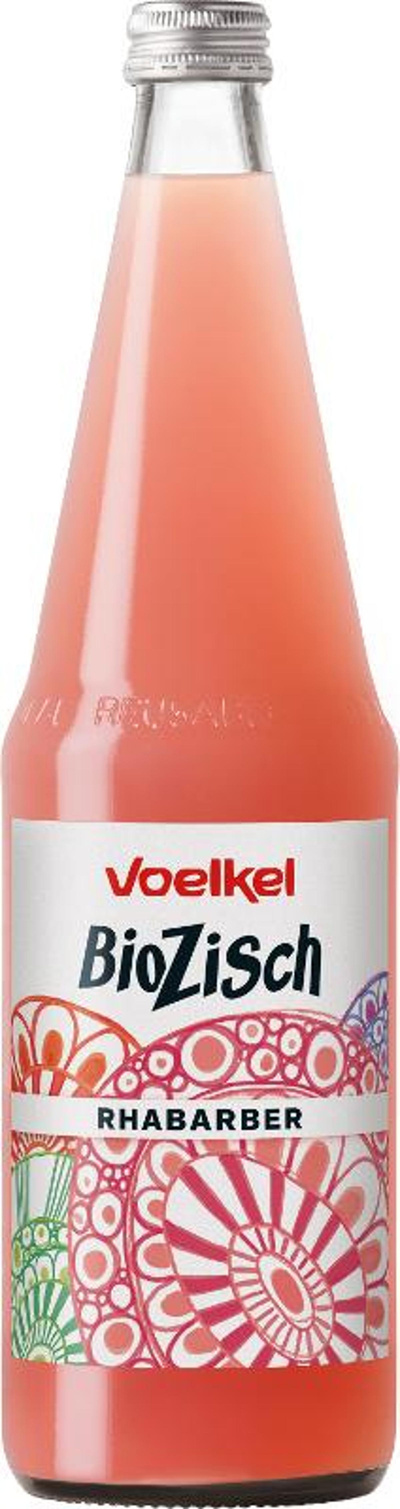 Produktfoto zu Bio Zisch Rhabarber 6 * 0,7l