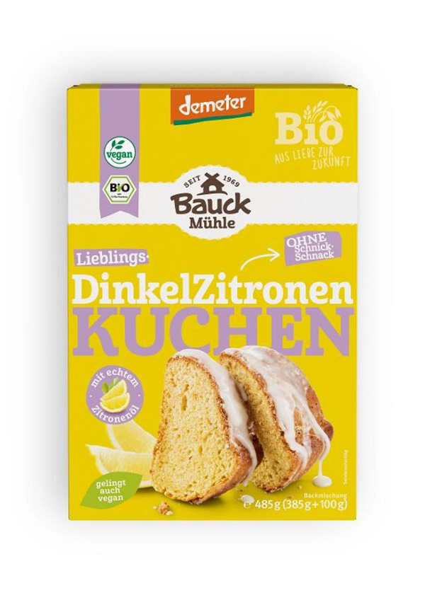 Produktfoto zu Backmischung  Zitronenkuchen