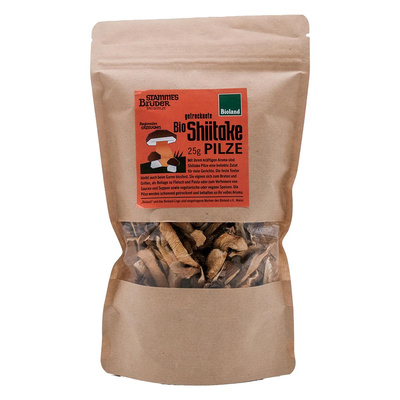 Produktfoto zu Shiitake getrocknet 25g