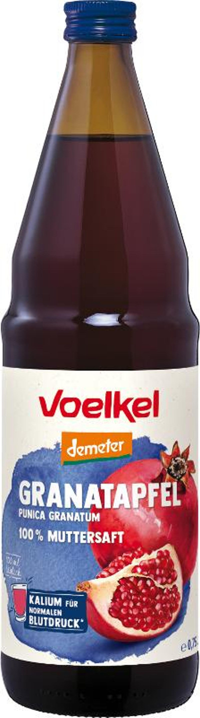 Produktfoto zu Granatapfel pur 0,75l