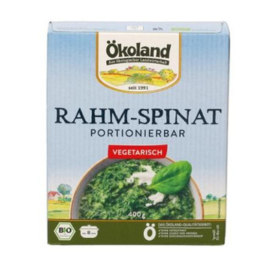 Produktfoto zu Rahmspinat TK 400g