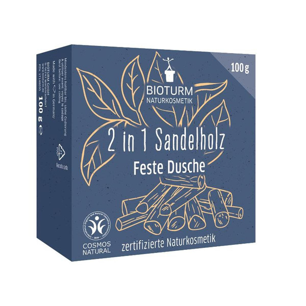 Produktfoto zu Feste Dusche Sandelholz 100g