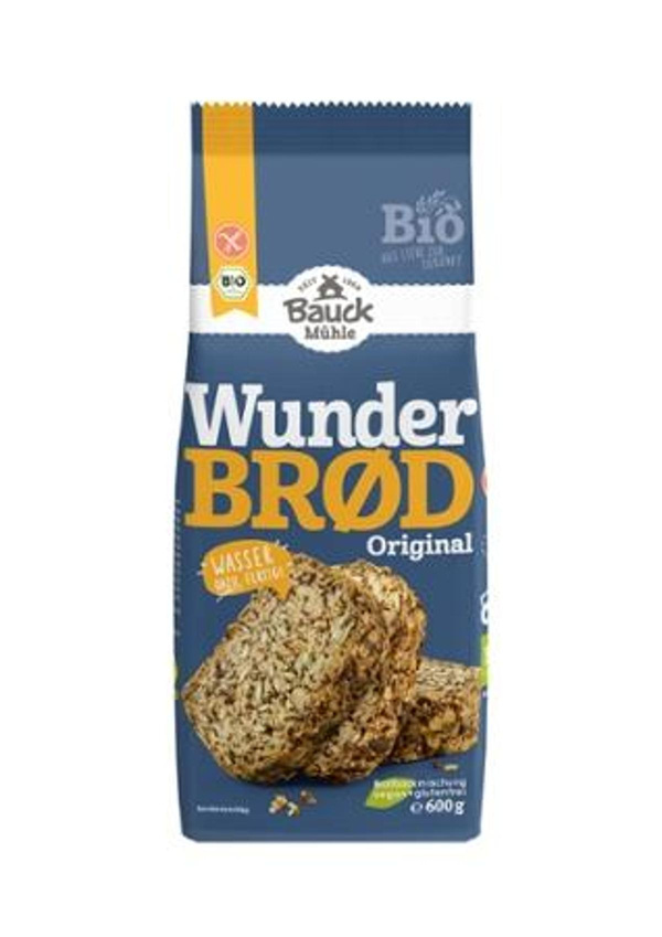 Produktfoto zu Backmischung Wunderbrot glutenfrei
