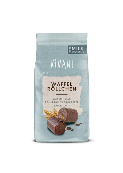 Produktfoto zu Waffel Röllchen Vollmilch 125g