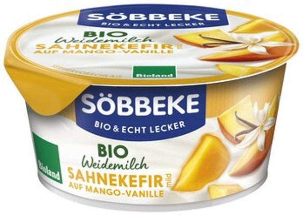 Produktfoto zu Sahnekefir auf Mango-Vanille 150g