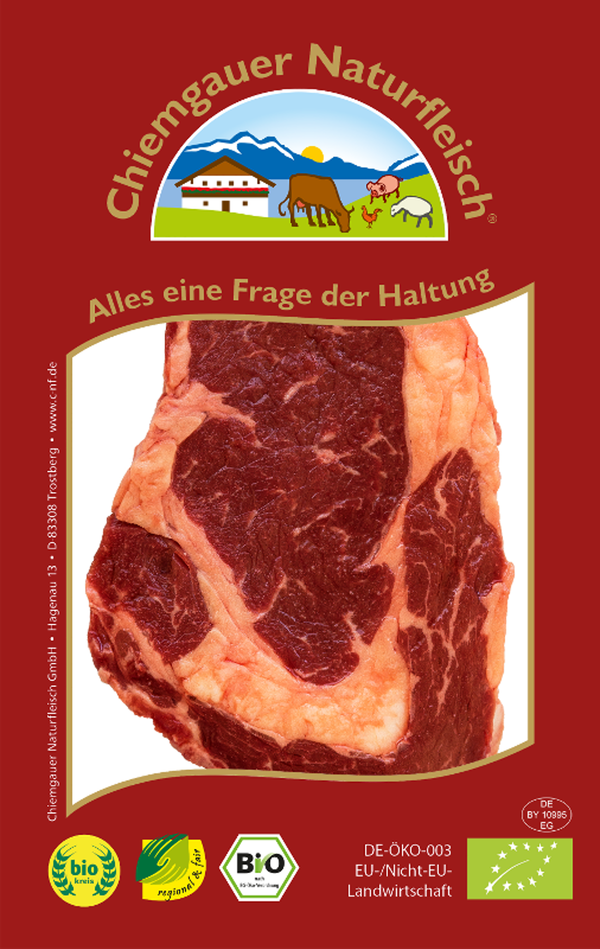 Produktfoto zu Entrecote-Steak v.Rind natur ca. 0,4kg