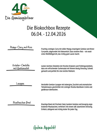 Produktfoto zu G_O Rezeptblatt