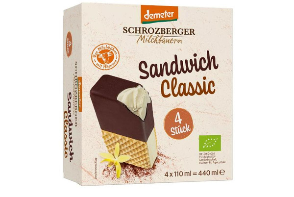 Produktfoto zu Sandwich Eis Classic Multipack 440ml