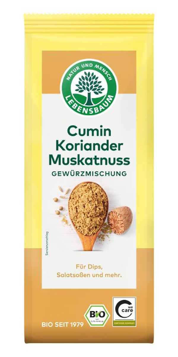 Produktfoto zu Cumin Koriander Muskatnuss 45g