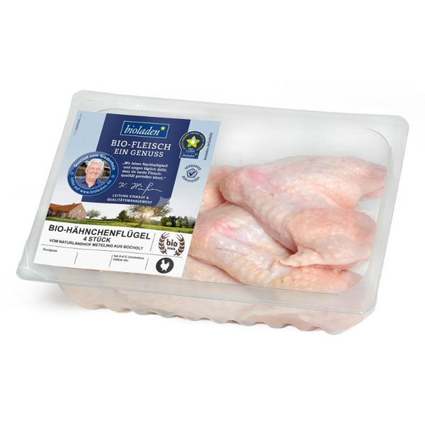 Produktfoto zu Hähnchenflügel FRISCH 4 St