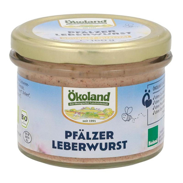 Produktfoto zu Pfälzer Leberwurst 160g