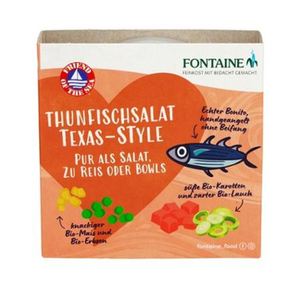 Produktfoto zu Thunfischsalat Texas 200g